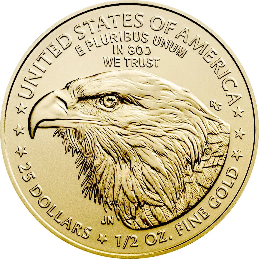 1/2 Unze Gold American Eagle 2024