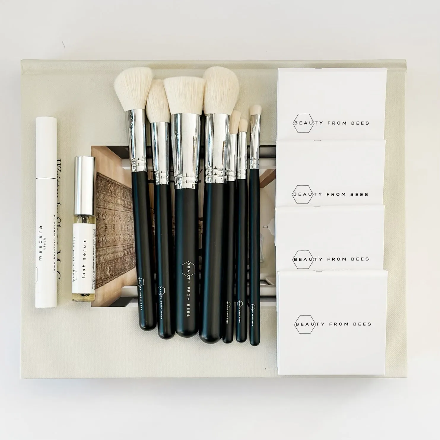 7-Piece Make up Brush Roll