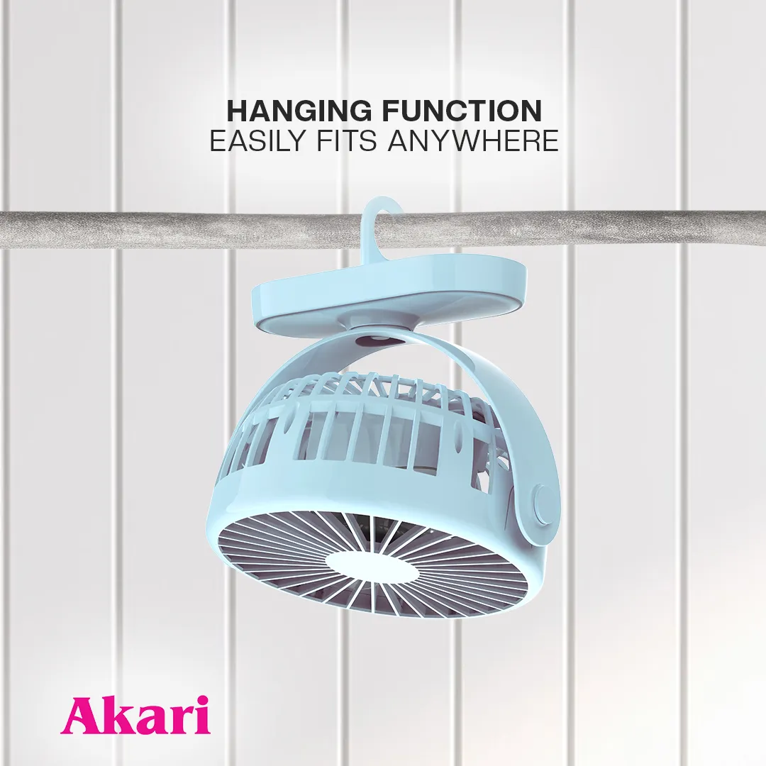 Akari B1T1 : 5 Rechargeable Compact Fan (AJF-5035)