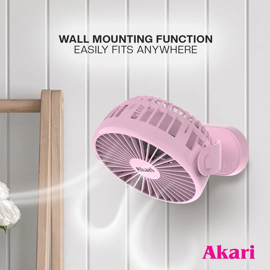 Akari B1T1 : 5 Rechargeable Compact Fan (AJF-5035)