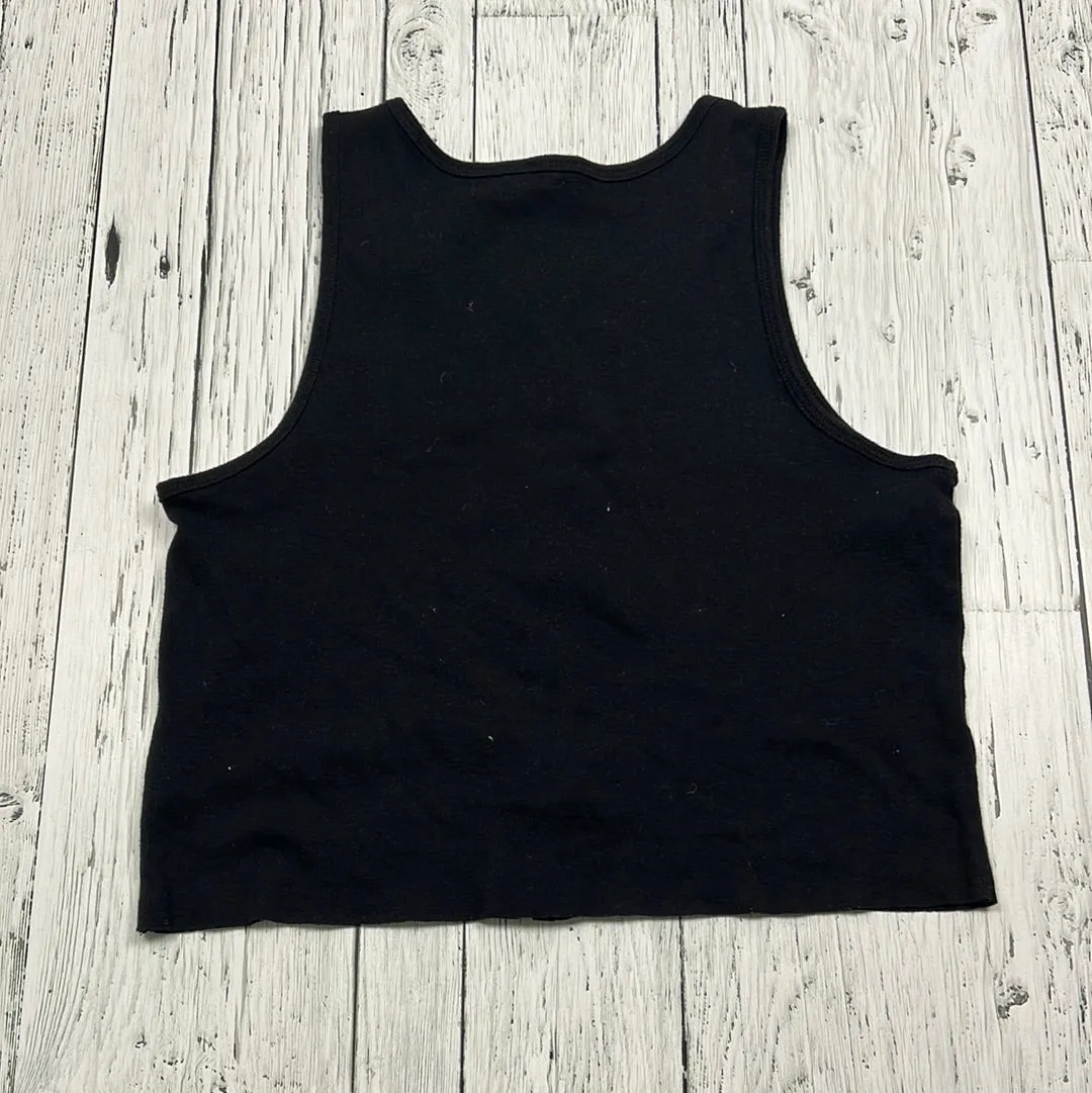 American Eagle black tank top - Hers S