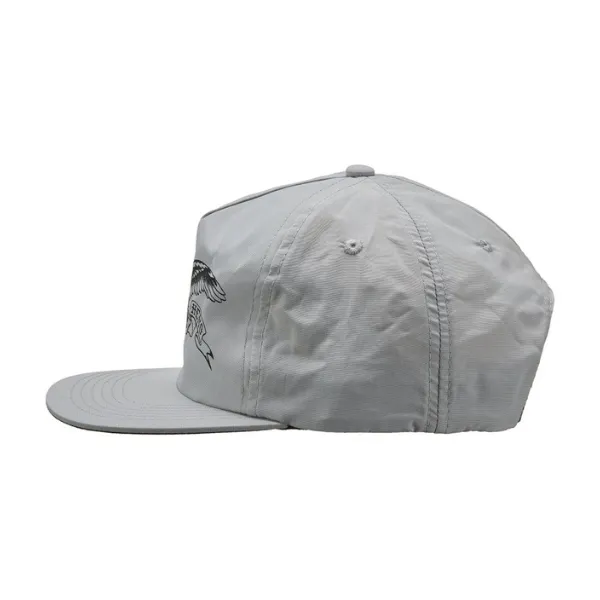 Anti Hero Basic Eagle Snapback - Light Grey/Black