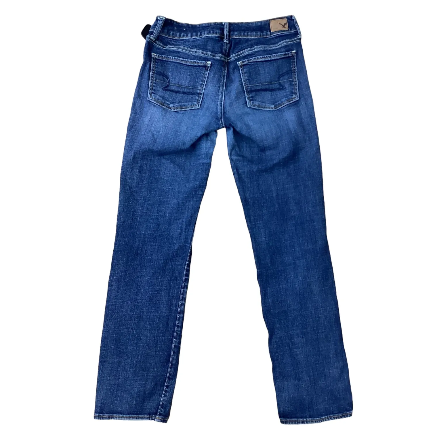 Blue Denim Jeans Straight American Eagle, Size 4