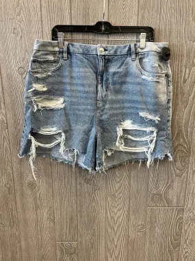 Blue Denim Shorts American Eagle, Size 18