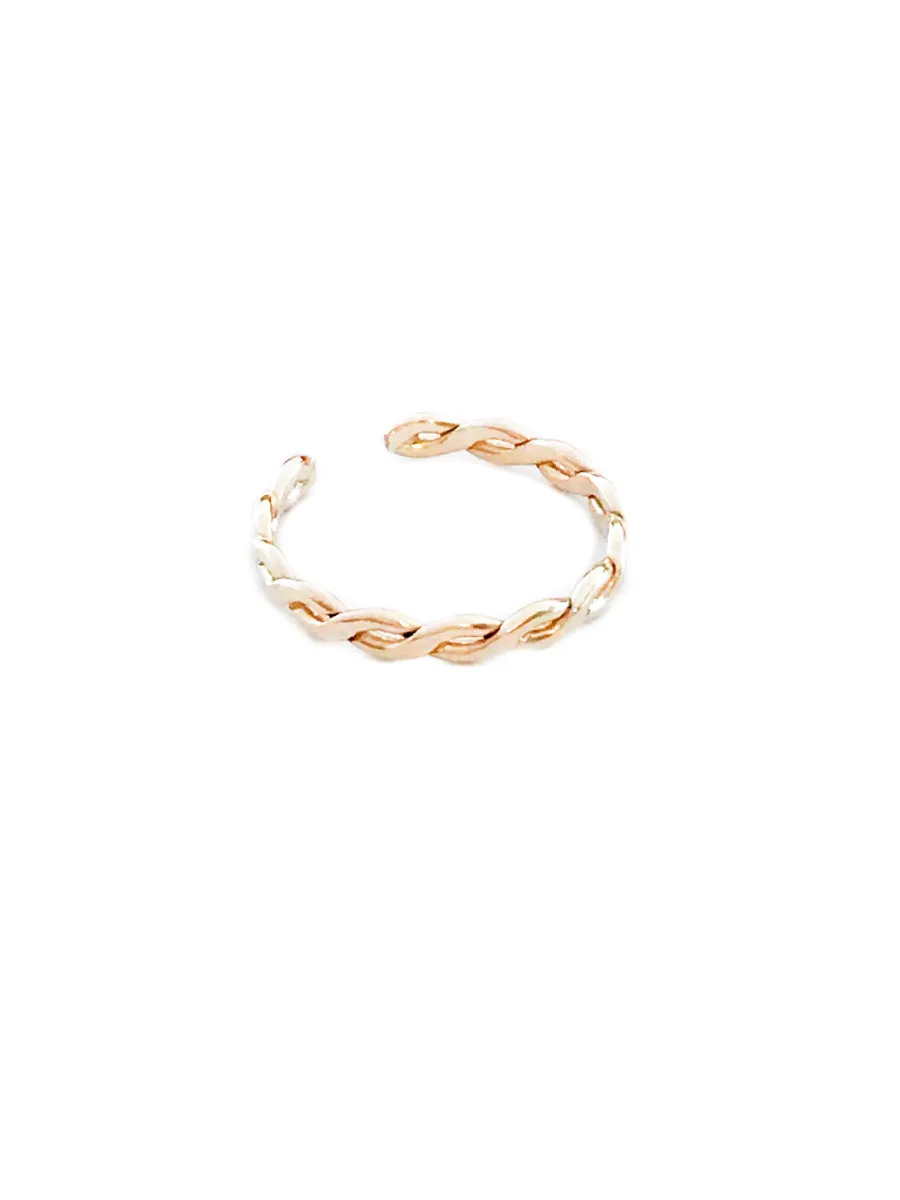 Braided Band Toe Ring