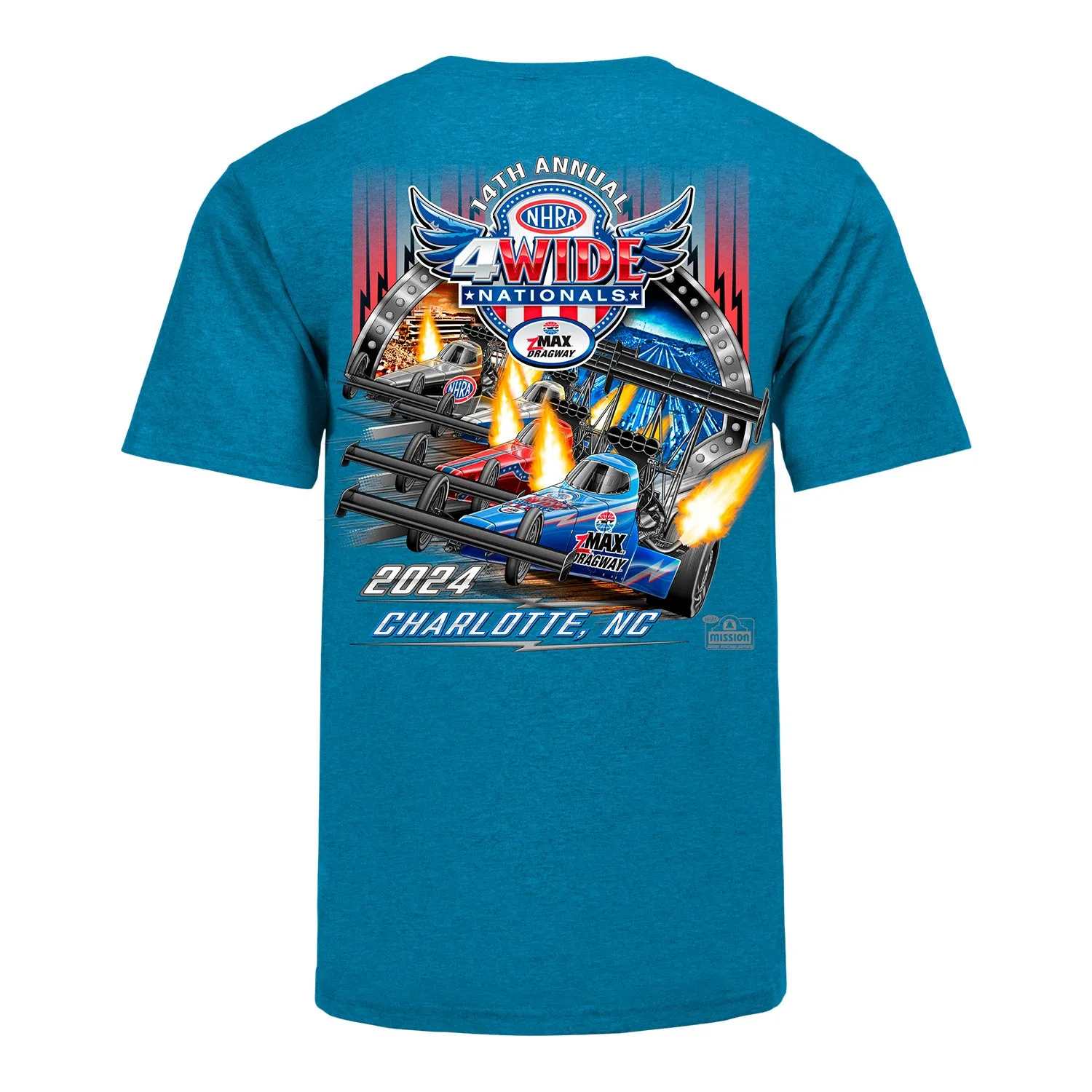 Charlotte 4-Wide Nationals Event Shirt