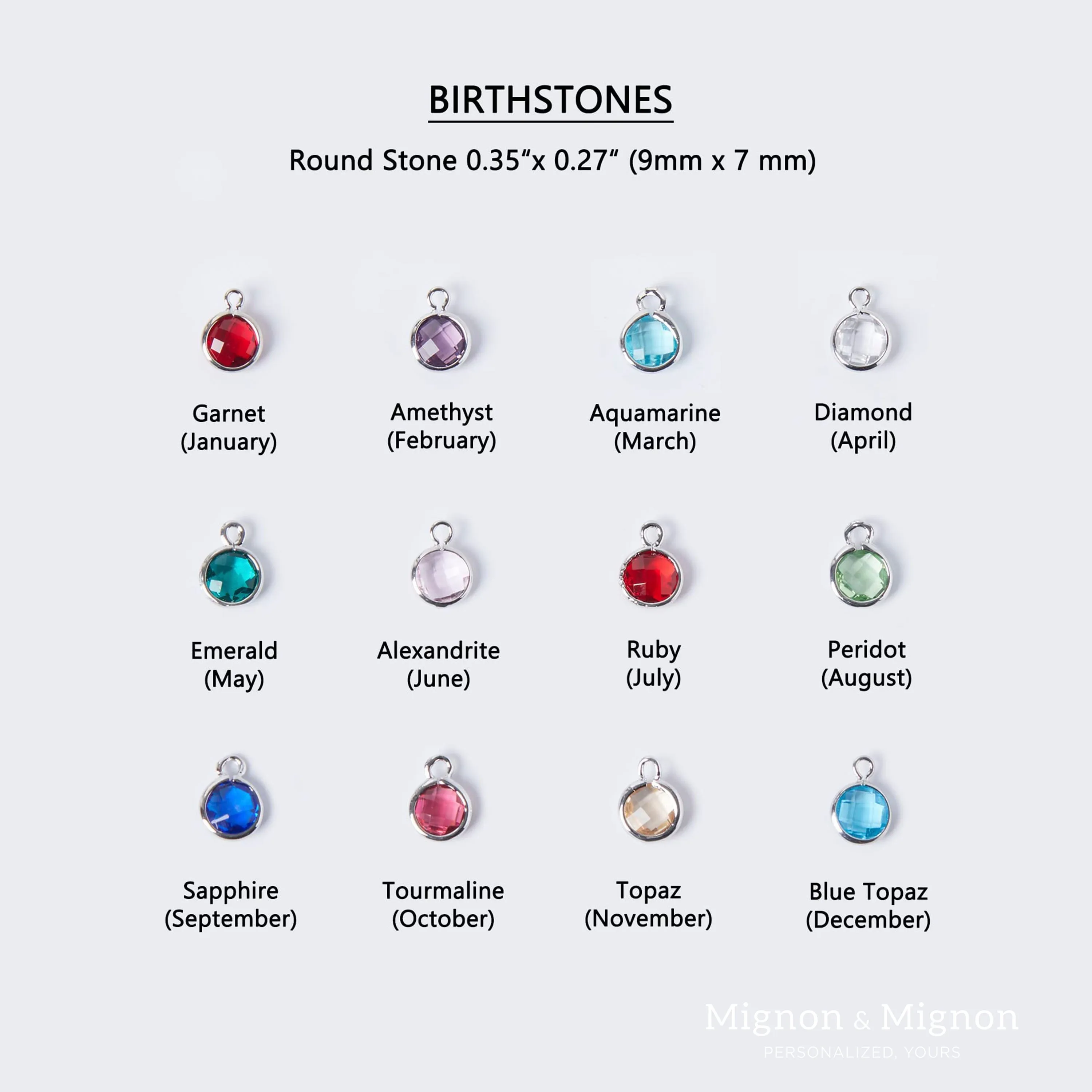 Charlotte Birthstone Necklace