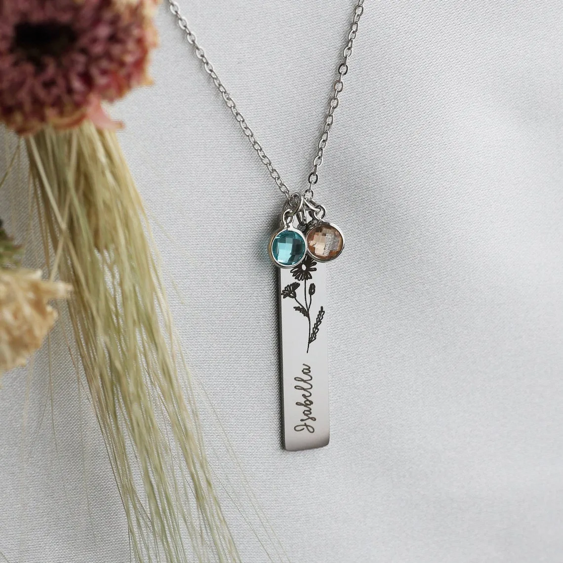 Charlotte Birthstone Necklace