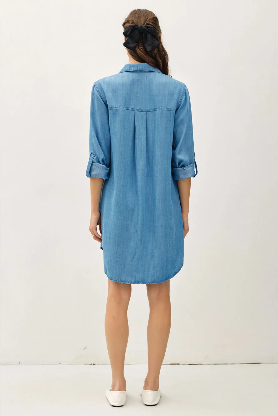 Charlotte Denim Shirt Dress