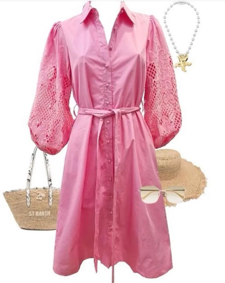 Charlotte Dress ~ Pink