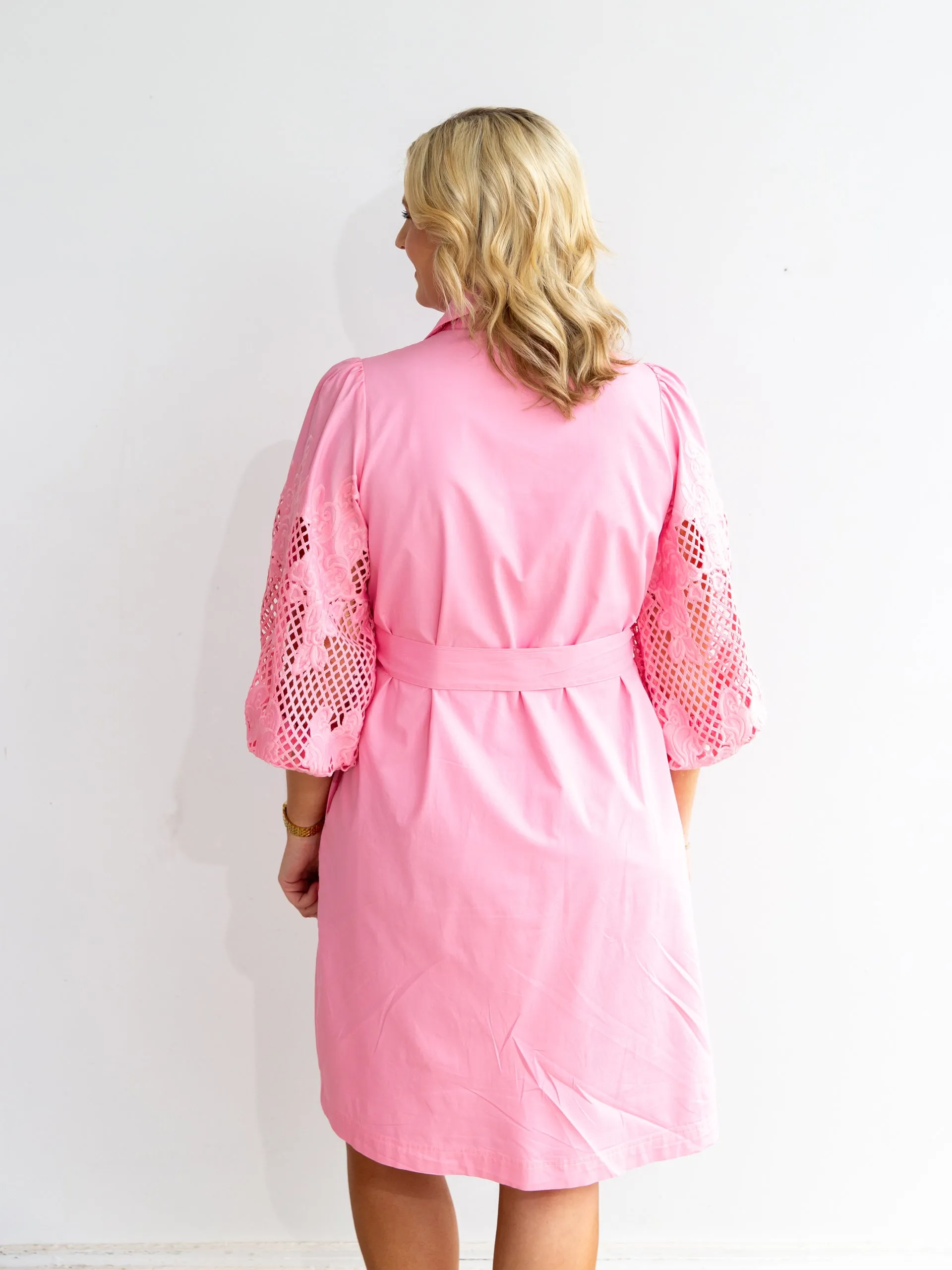 Charlotte Dress ~ Pink