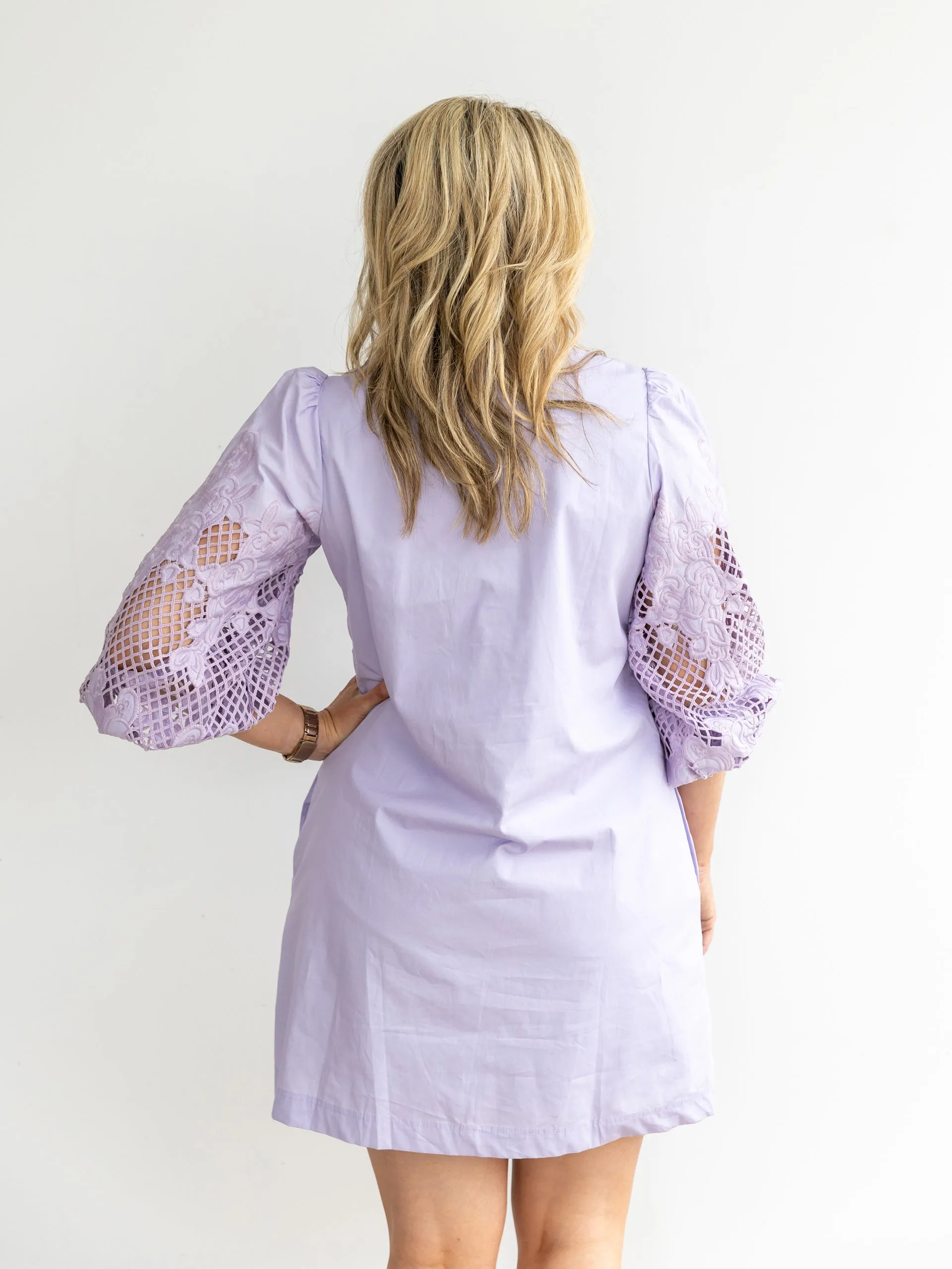 Charlotte Dress Short ~ Lilac