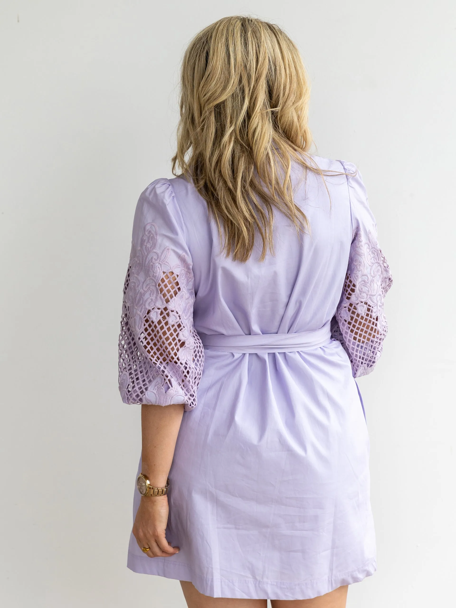 Charlotte Dress Short ~ Lilac