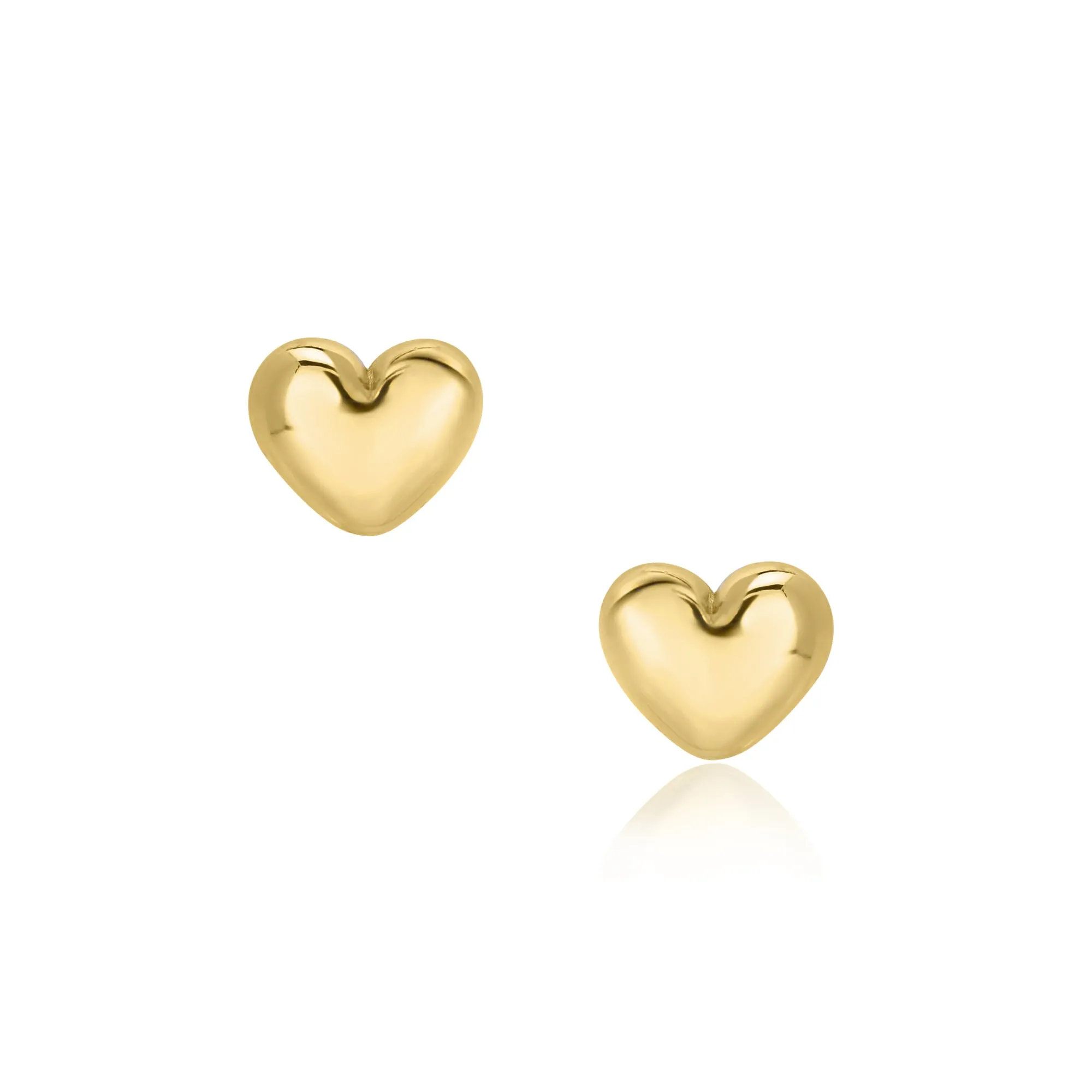 Charlotte Heart Studs