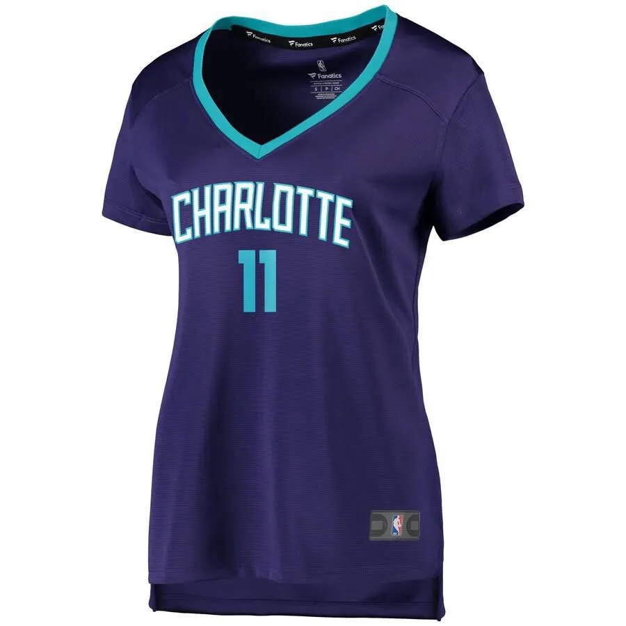 Charlotte Hornets Cody Martin Fanatics Branded Replica Fast Break Player Statement Jersey Womens - Purple | Ireland U7316Y3