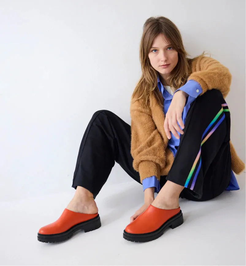 Delphine Leather Clog | Mango