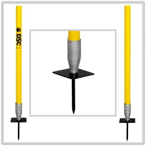 DSC Plastic Target Stump with Metal Spring