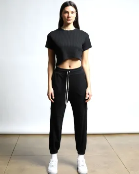 Everest Thermal Raglan Crop Top (FINAL SALE)