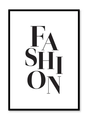 Fashion, Poster