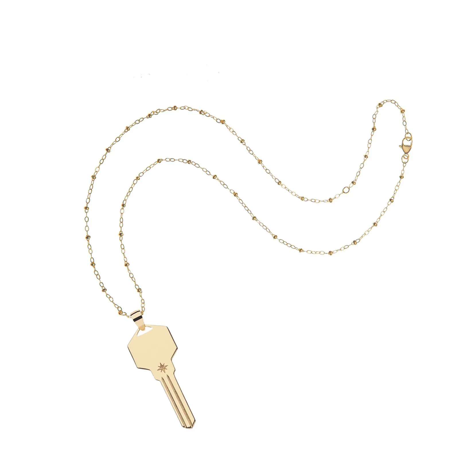 FOREVER Engravable Key Pendant