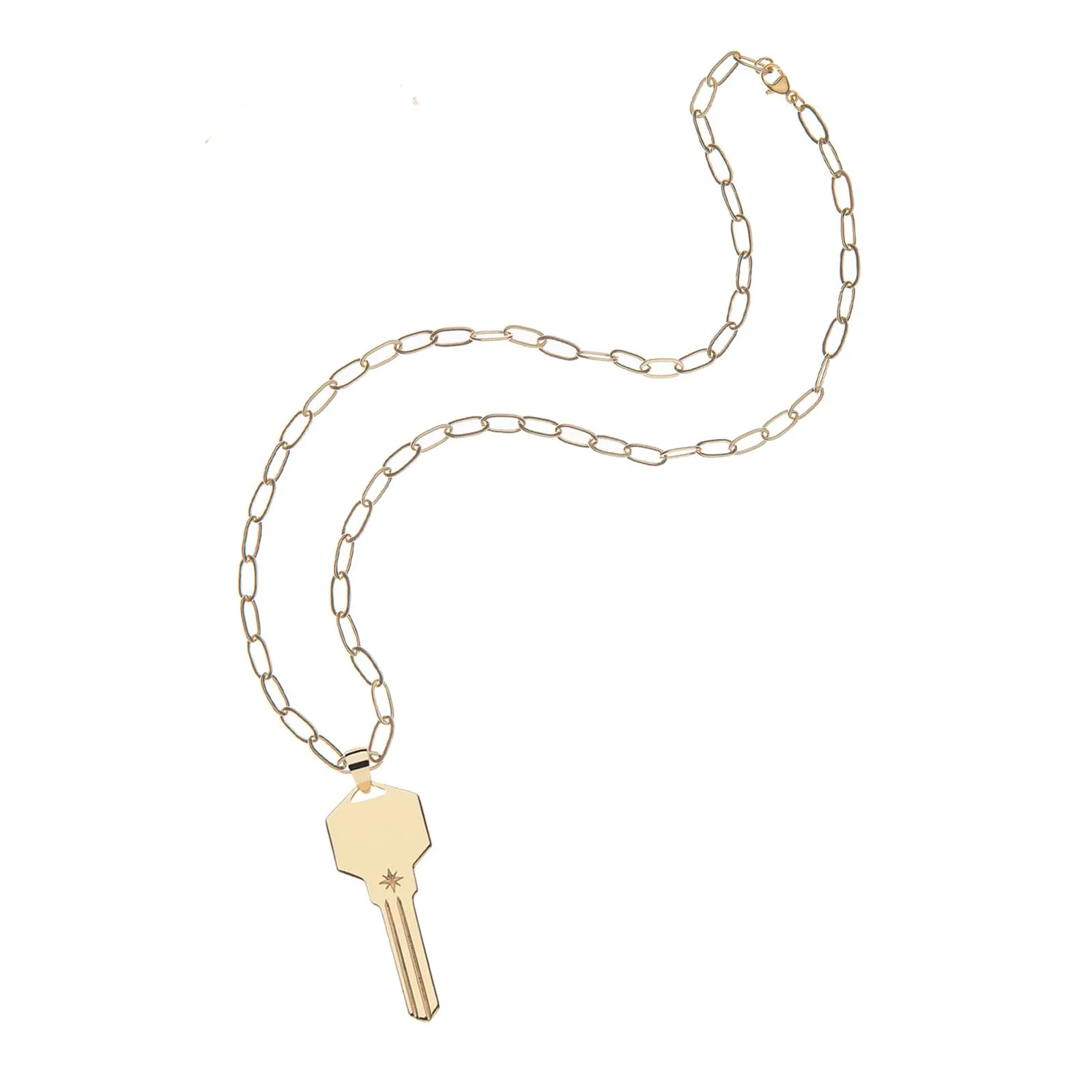 FOREVER Engravable Key Pendant