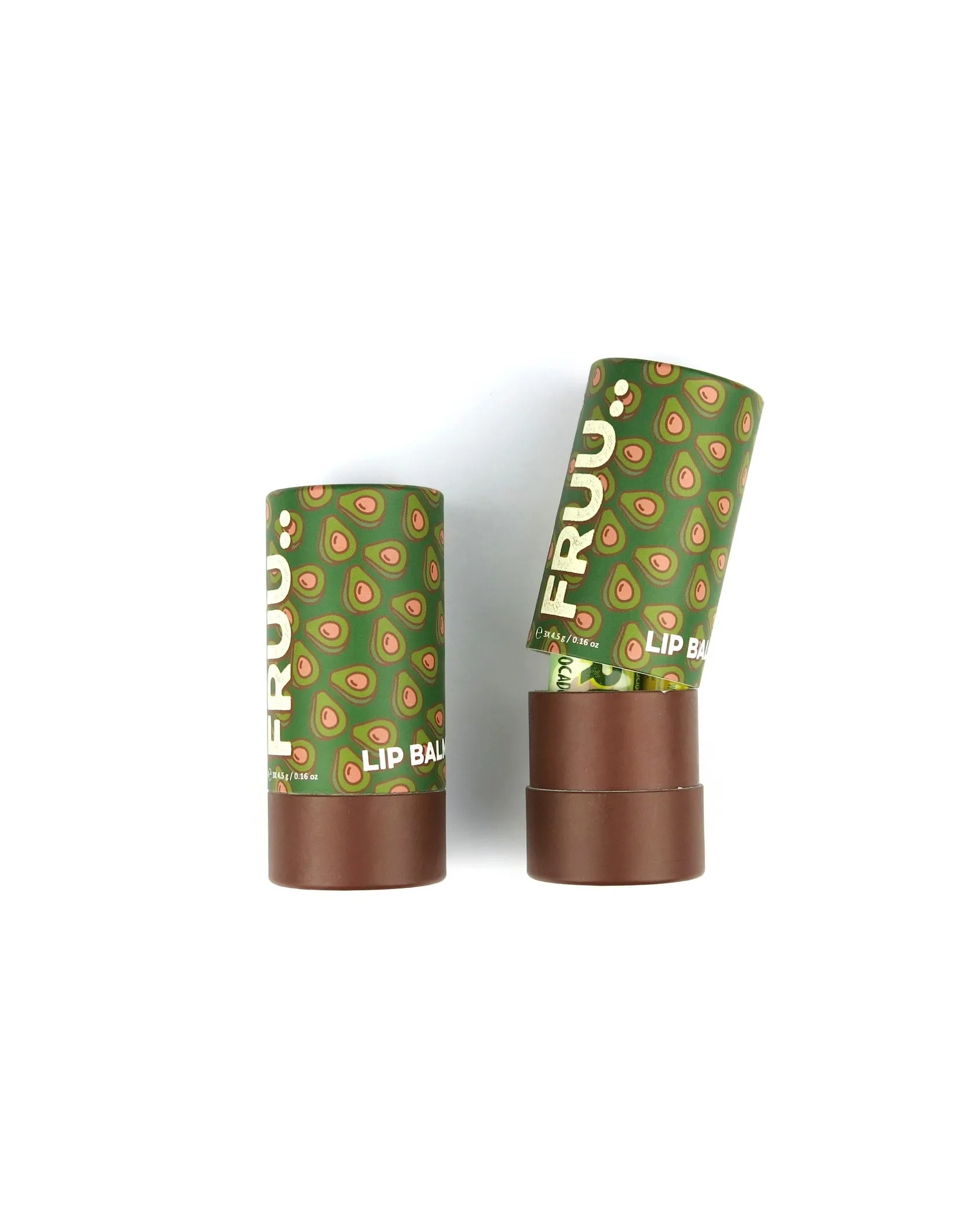 FRUU Avocado Lip Balm trio Set