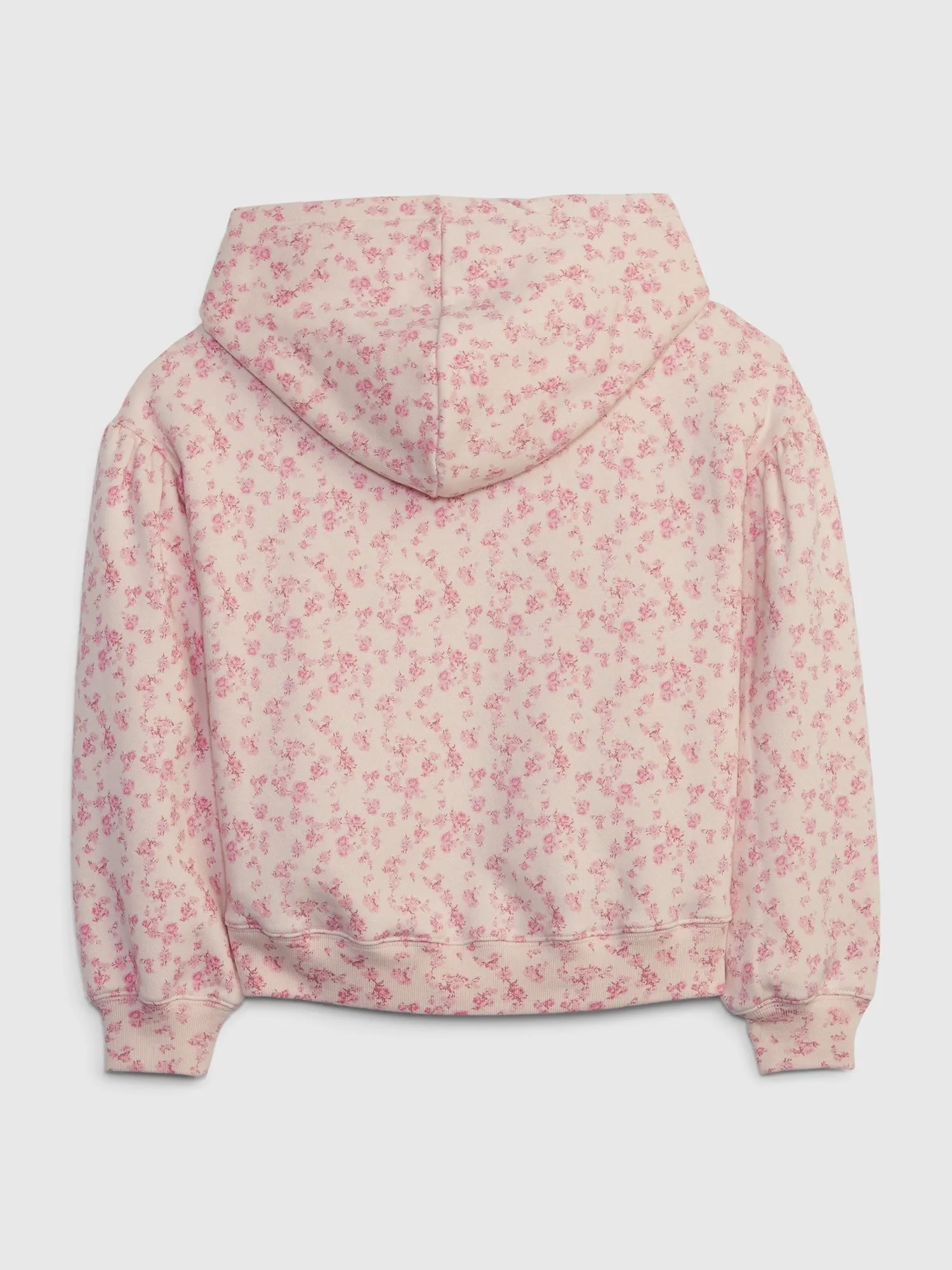 Gap x LoveShackFancy Kids Floral Cropped Logo Hoodie