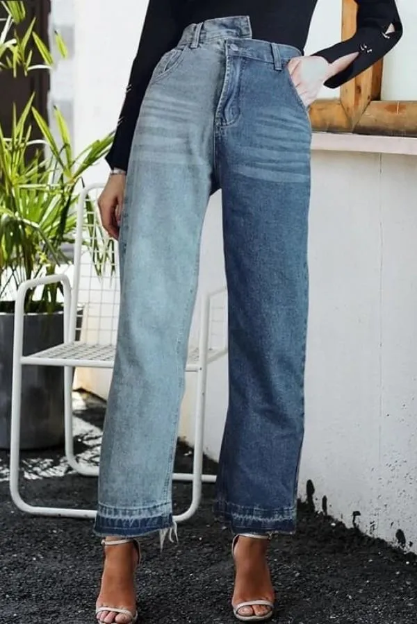 Half and Half Denims