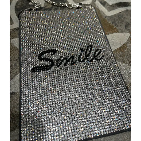 Handytasche Strass Smile