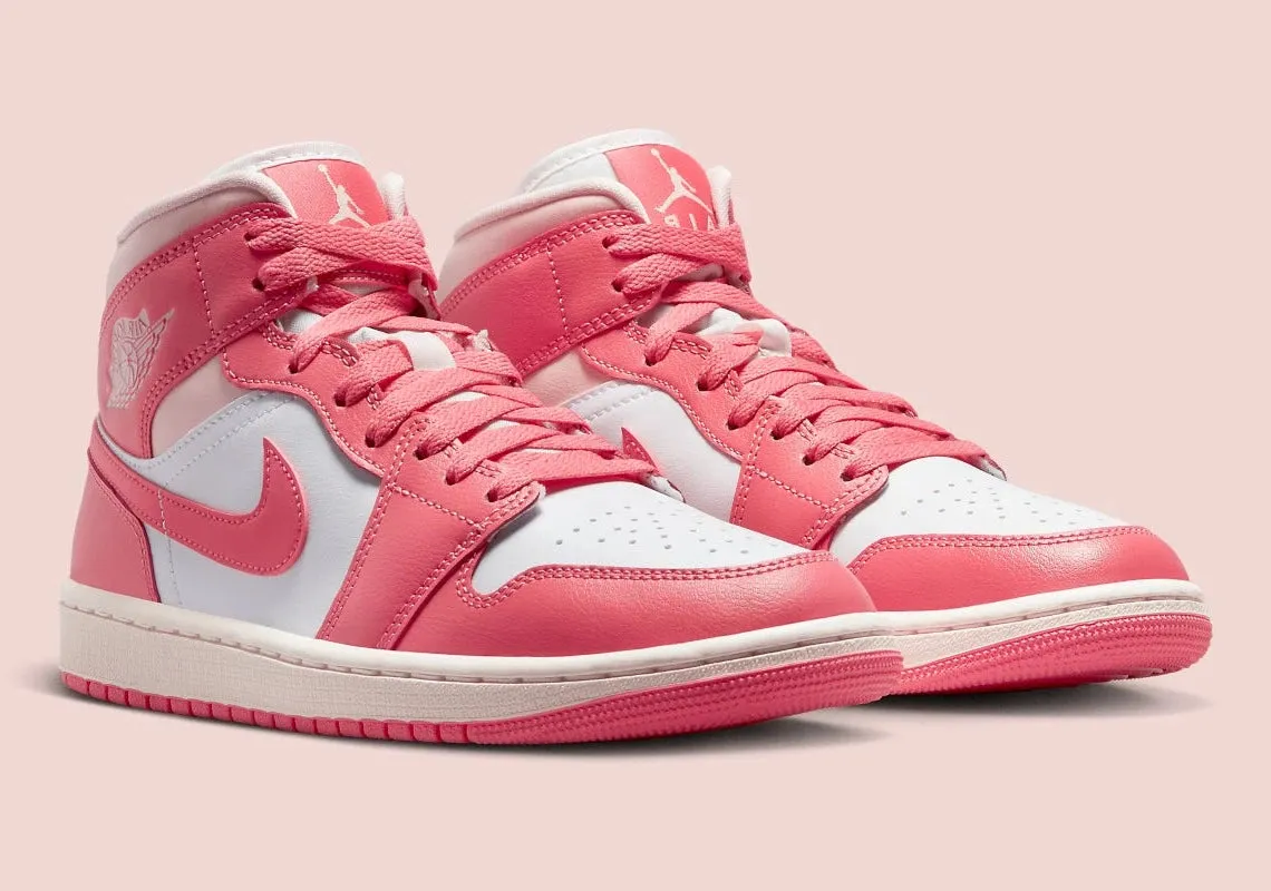 Jordan 1 Mid Strawberries and Cream