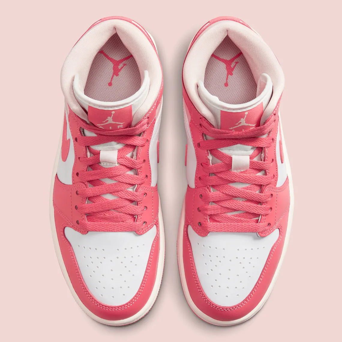 Jordan 1 Mid Strawberries and Cream