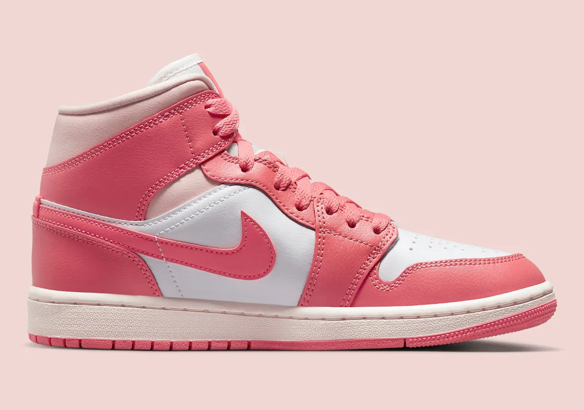 Jordan 1 Mid Strawberries and Cream