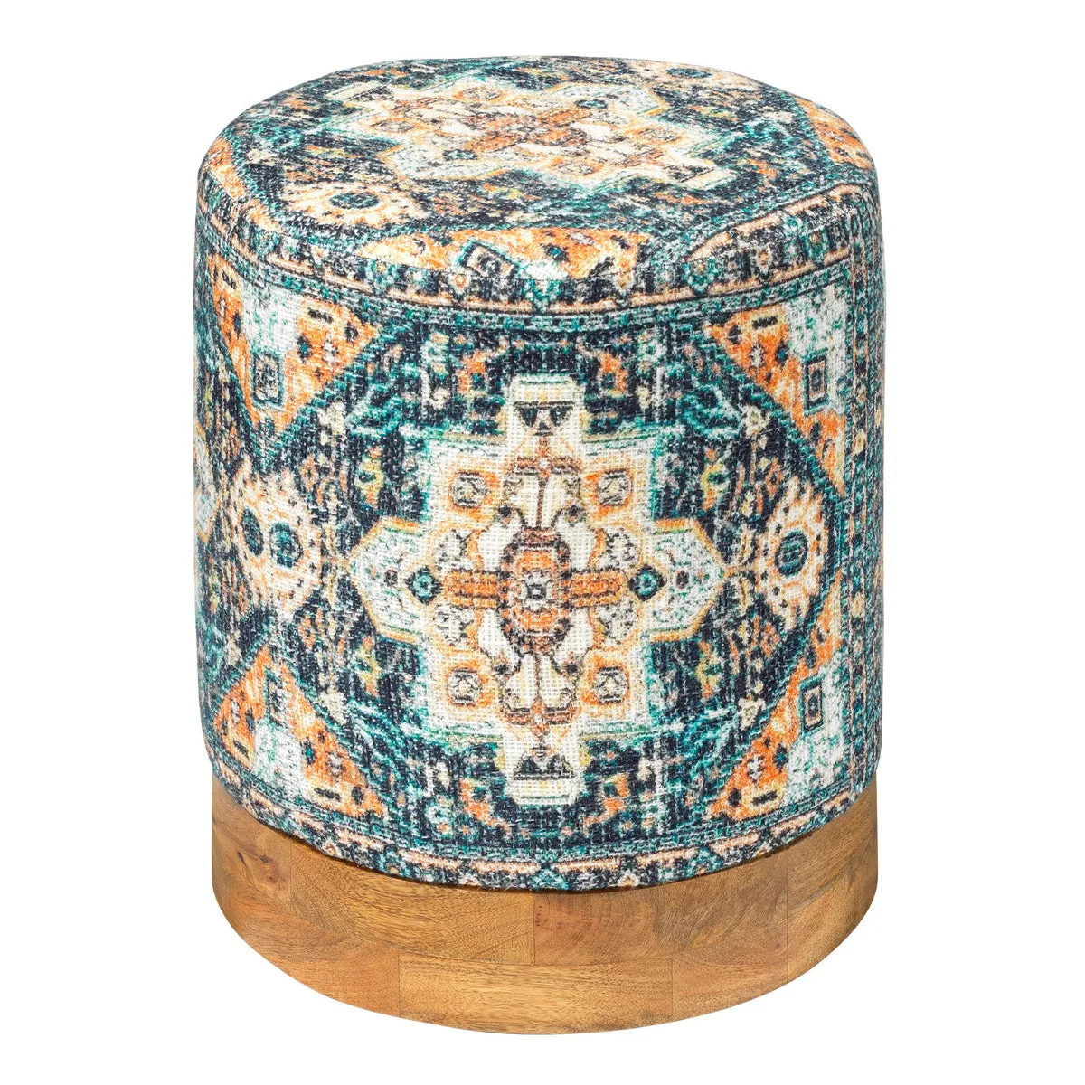 Mendocino Ottoman, Blue