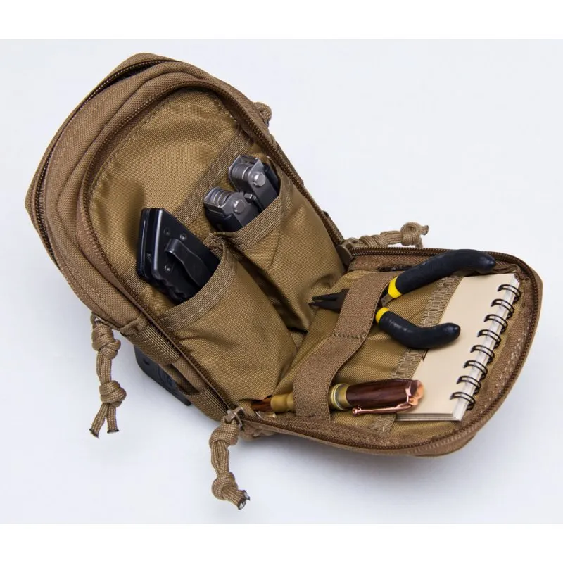 MSM STEALTH COMPACT POUCH - COYOTE BROWN