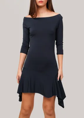 Navy Benito Dress