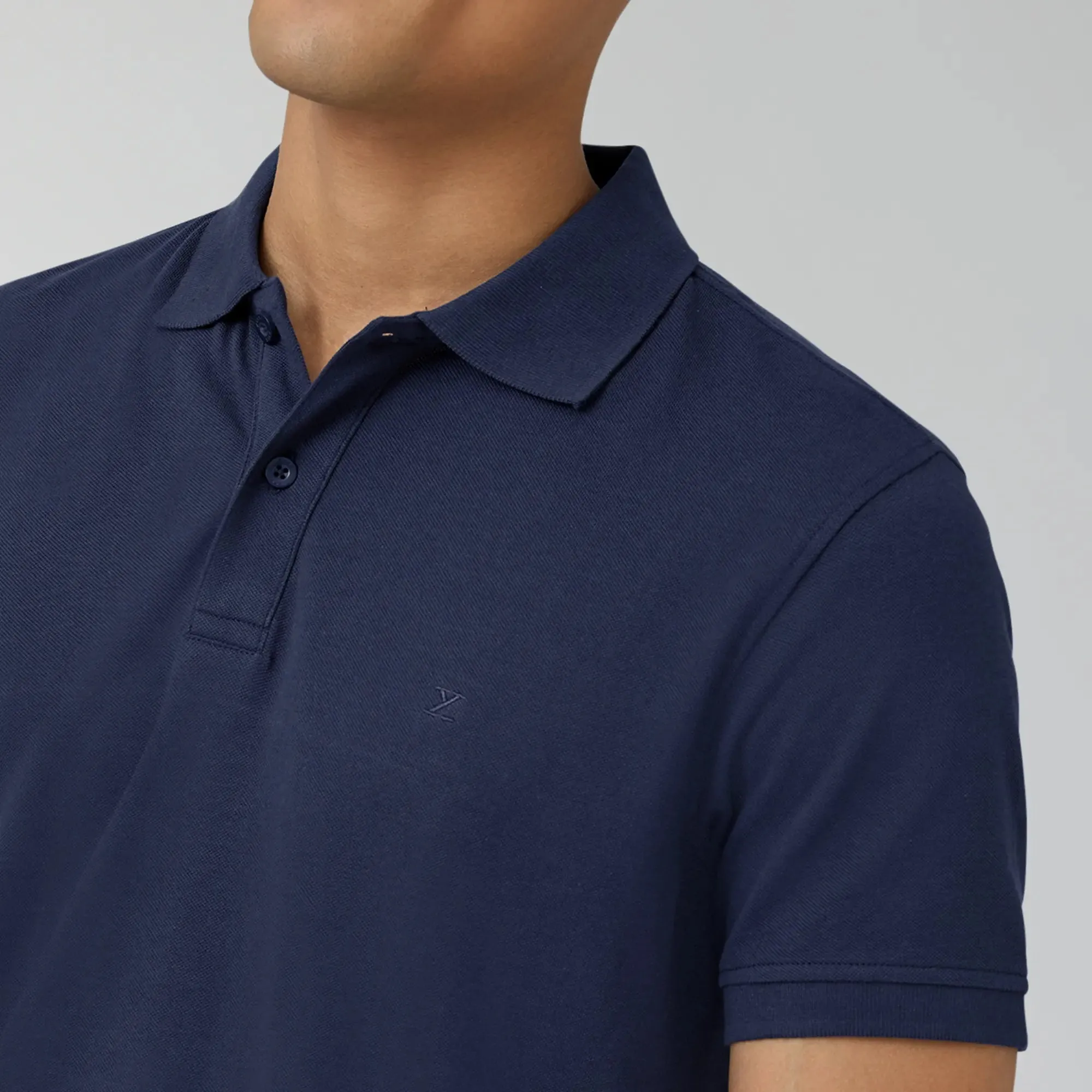 Nova Combed Cotton Polo T-shirts Midnight Blue