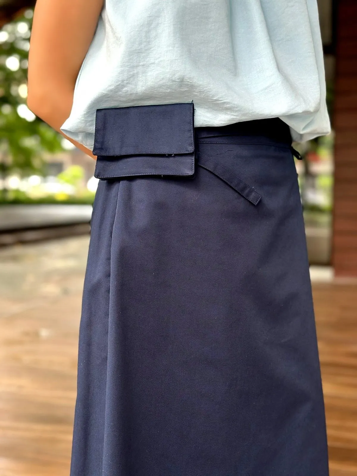 Nova Skirt w/ Belt Bag in Navy