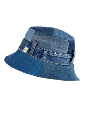 Nova Upcycled Denim Bucket Hat