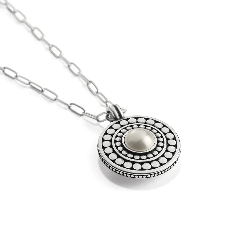 Pebble Dot Pearl Reversible Necklace