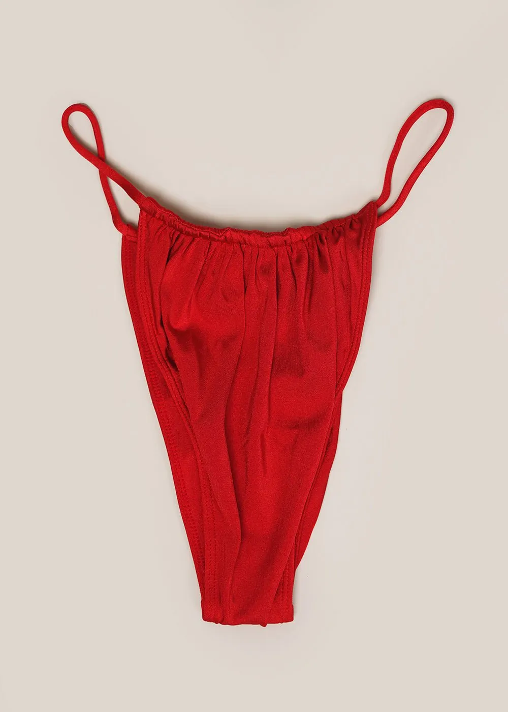 Red Pia Bikini Bottom