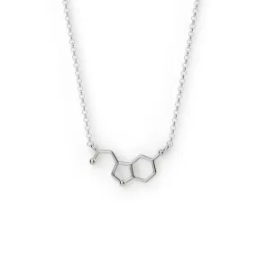 serotonin necklace H | silver