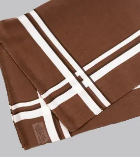 Simonnot Godard Picasso Handkerchief Brown