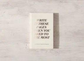 Thought Catalog - Write In These Pages Journal