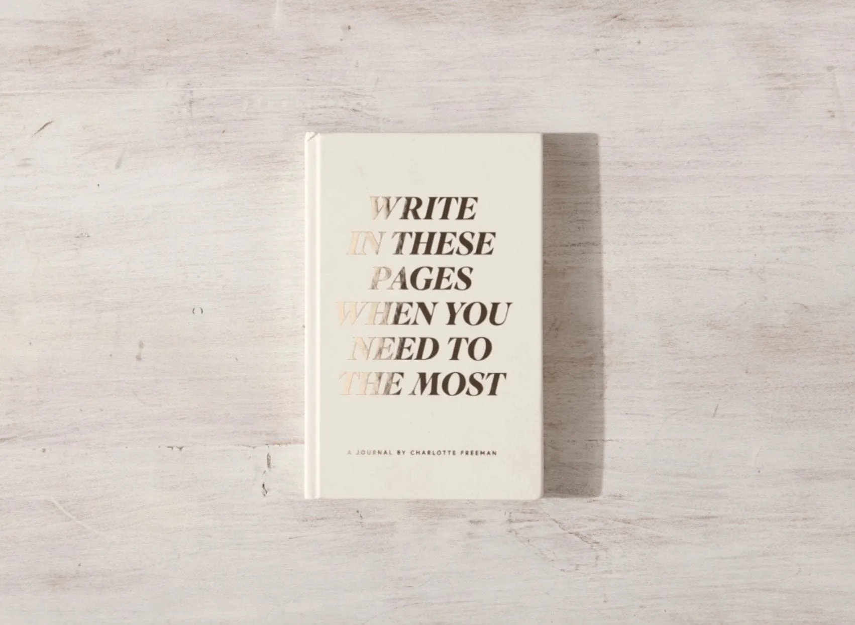 Thought Catalog - Write In These Pages Journal