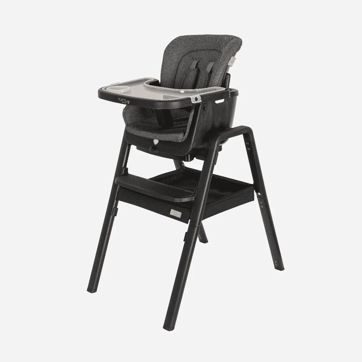 Tutti Bambini Nova Birth to 12 Years Highchair Package - Black/Black