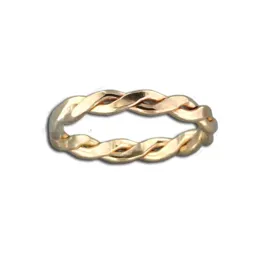 Twisted Gold Filled Band