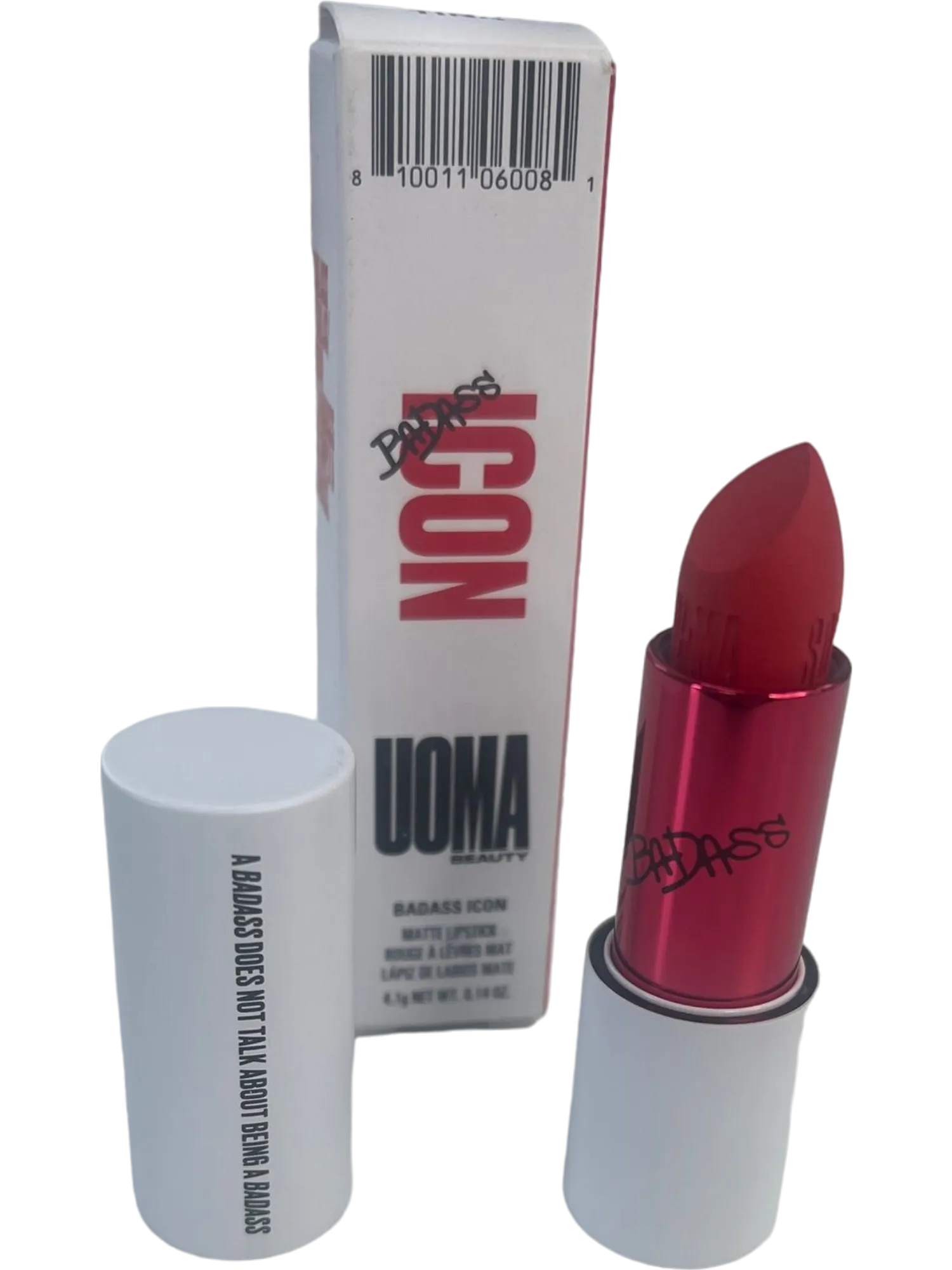 Uoma Orange Badass Icon Concentrated Matte Lipstick