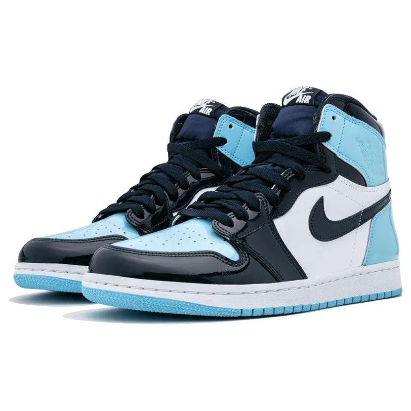 Wmns Air Jordan 1 Retro High UNC Patent Blue