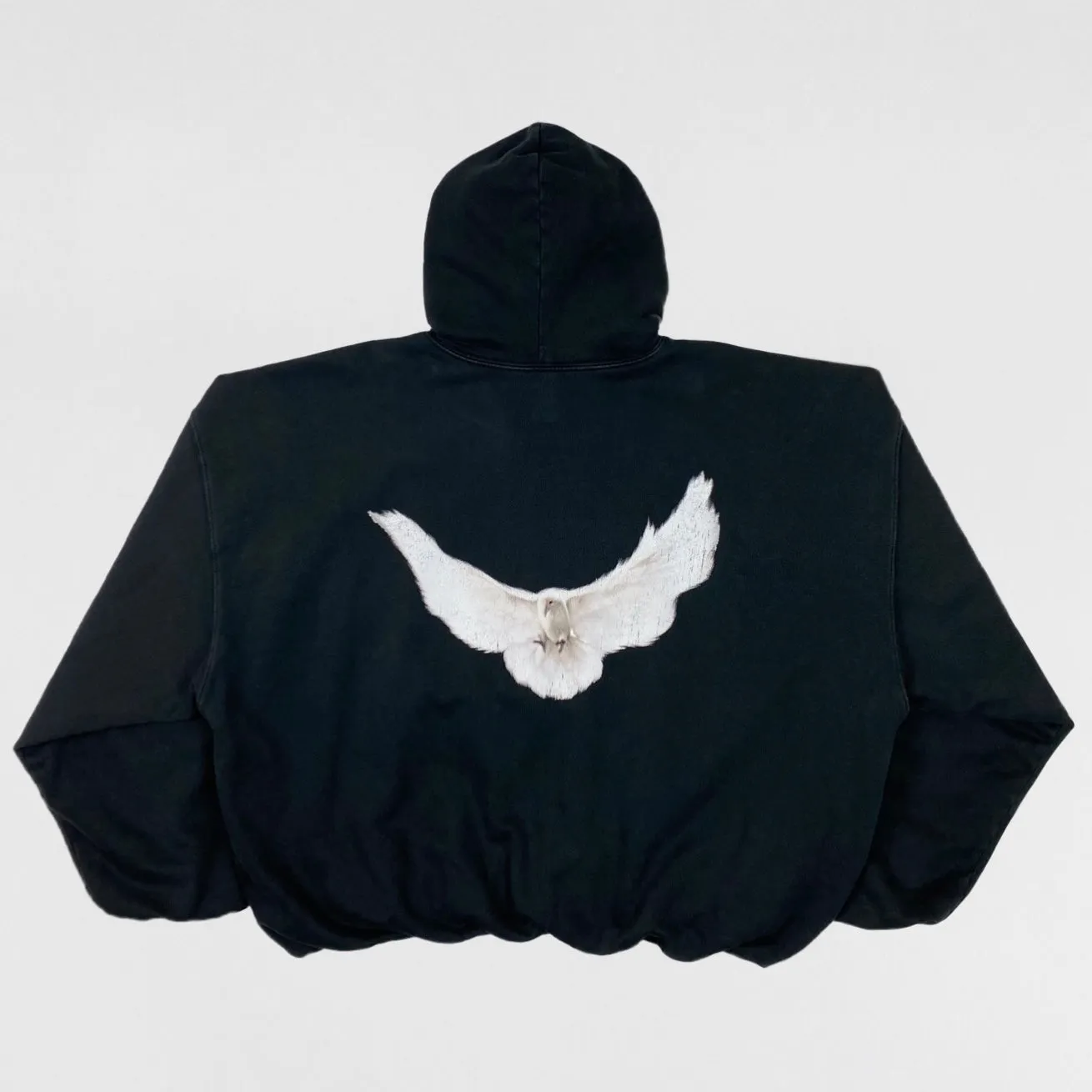 YGEBB 2022 Dove Hoodie In Washed Black