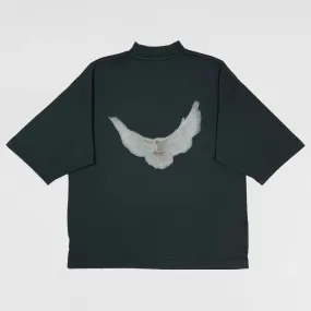 YGEBB 2022 Quarter Sleeve Dove Tee In Dark Green